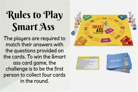 smart ass card game instructions|How to play Smart Ass .